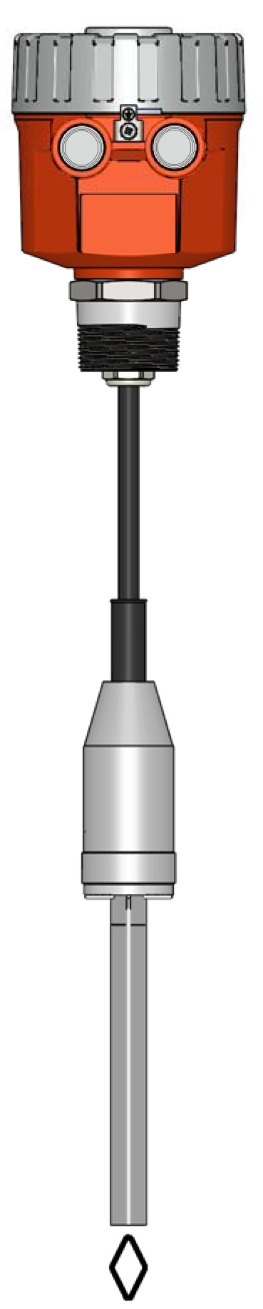 Model PZP Vibratory Level Sensor - Cable Ext Probe