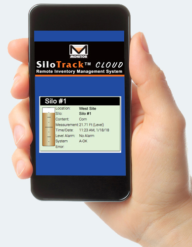 SiloTrack Cloud Remote Inventory Level Management Web Application