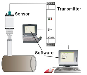 Complete On-Line Mass Flow Measurement System - PRO Series